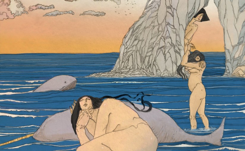 Nikaïades après la création de la&nbsp;Méditerranée